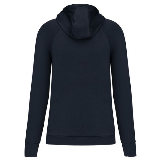 Sudadera deportiva capucha 1/4 cremallera
