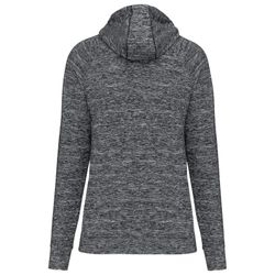 Sudadera deportiva capucha 1/4 cremallera