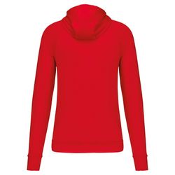 Sudadera deportiva capucha 1/4 cremallera