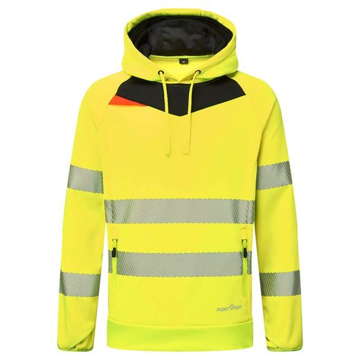 Sudadera DX4 de alta visibilidad con capucha Overhead