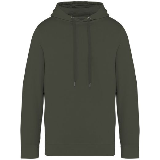 Eco-friendly unisex French Terry hooded sweatshirt