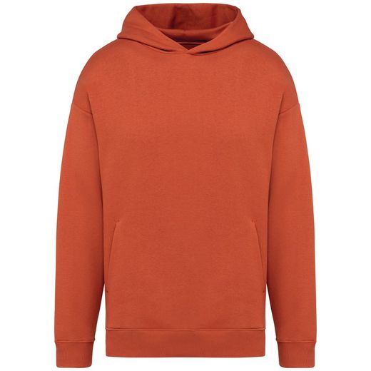 Sudadera ecorresponsable con capucha oversize unisex