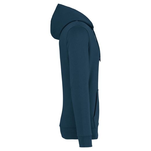 Eco-friendly unisex hooded sweatshirt