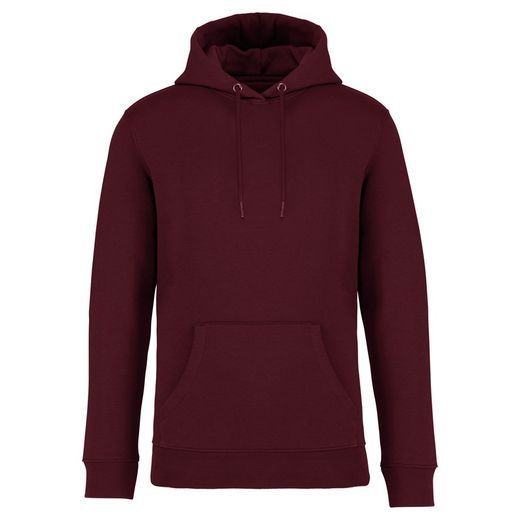Eco-friendly unisex hooded sweatshirt