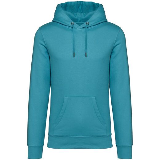 Eco-friendly unisex hooded sweatshirt