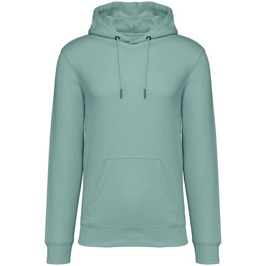 Eco-friendly unisex hooded sweatshirt