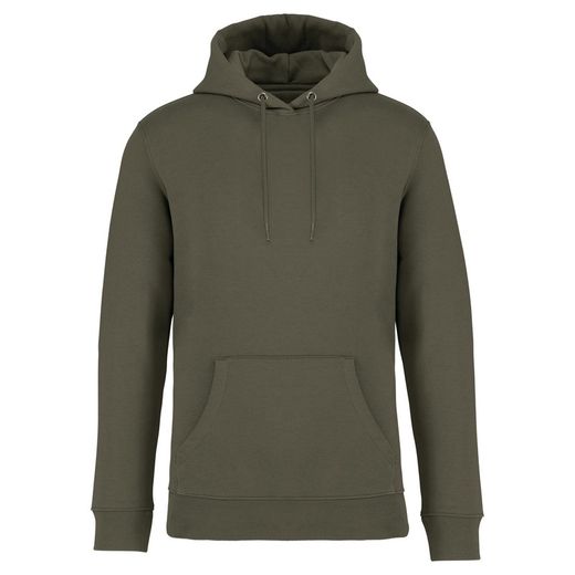 Eco-friendly unisex hooded sweatshirt