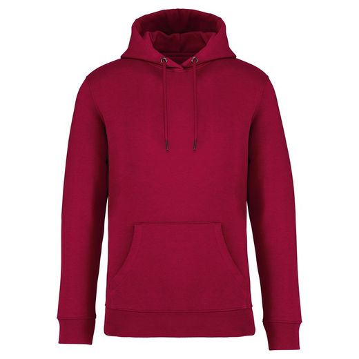 Eco-friendly unisex hooded sweatshirt