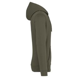 Eco-friendly unisex hooded sweatshirt