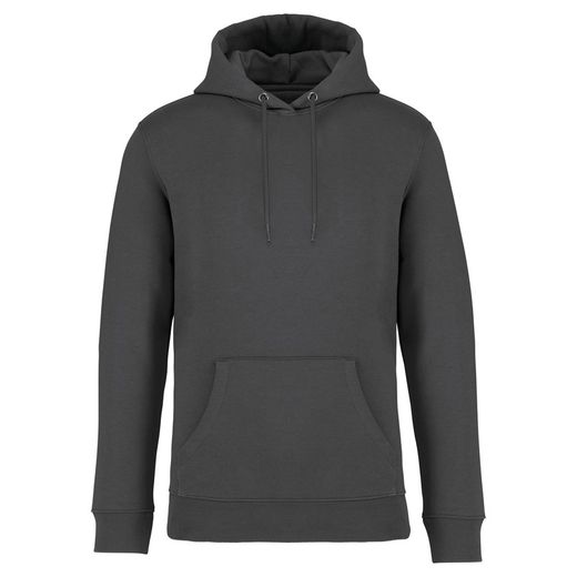 Eco-friendly unisex hooded sweatshirt
