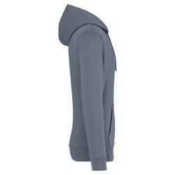 Eco-friendly unisex hooded sweatshirt