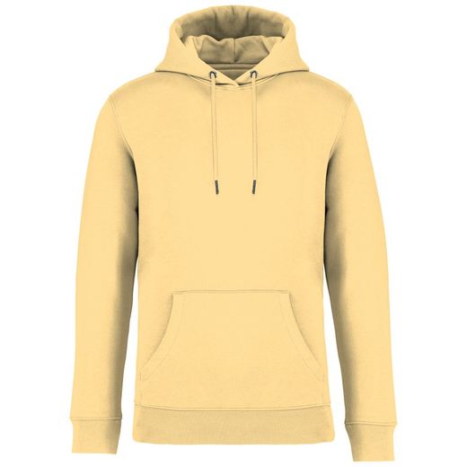 Eco-friendly unisex hooded sweatshirt