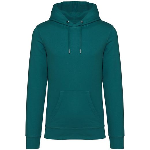 Eco-friendly unisex hooded sweatshirt