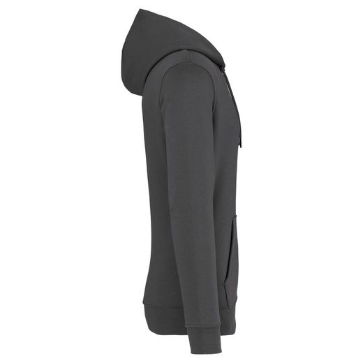 Eco-friendly unisex hooded sweatshirt