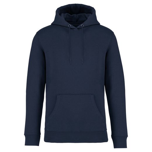 Eco-friendly unisex hooded sweatshirt