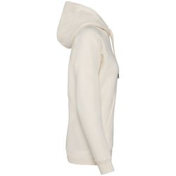 Eco-friendly ladies' raglan hooded sweatshirt
