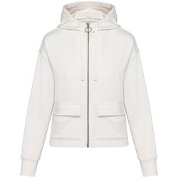 Umweltfreundliches Damen-Kapuzensweatshirt aus French Terry mit Reißverschluss