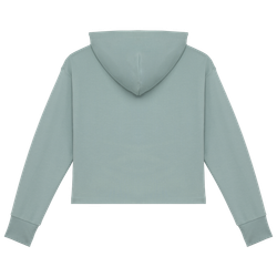 Umweltfreundliches Damen-Kapuzensweatshirt aus French Terry mit Reißverschluss
