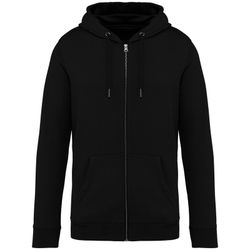 Sudadera ecorresponsable con cremallera y capucha unisex