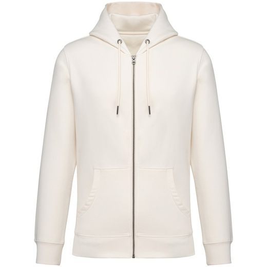 Felpa unisex con zip e cappuccio ecosostenibile