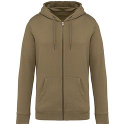 Felpa unisex con zip e cappuccio ecosostenibile