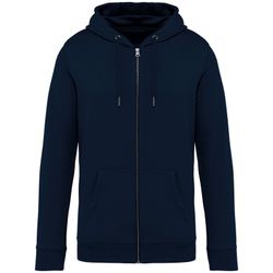 Felpa unisex con zip e cappuccio ecosostenibile