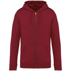 Felpa unisex con zip e cappuccio ecosostenibile