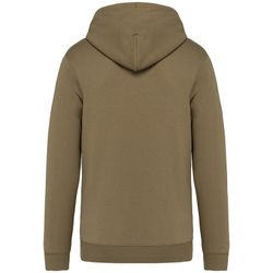 Felpa unisex con zip e cappuccio ecosostenibile