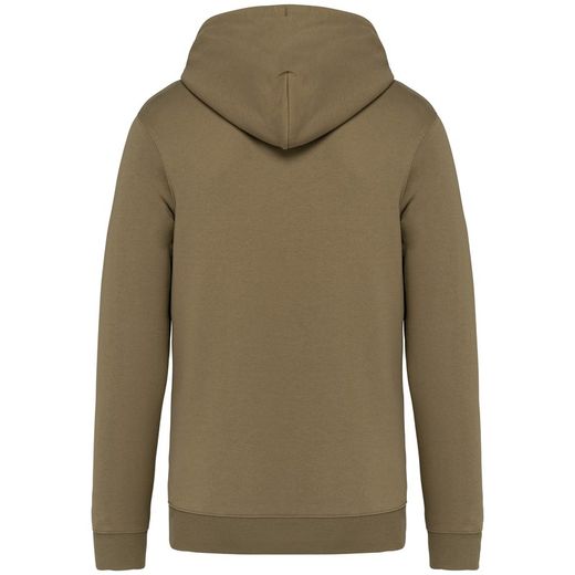 Felpa unisex con zip e cappuccio ecosostenibile