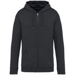 Felpa unisex con zip e cappuccio ecosostenibile