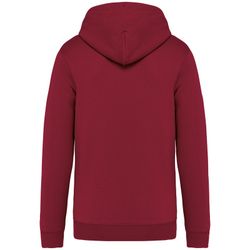 Felpa unisex con zip e cappuccio ecosostenibile