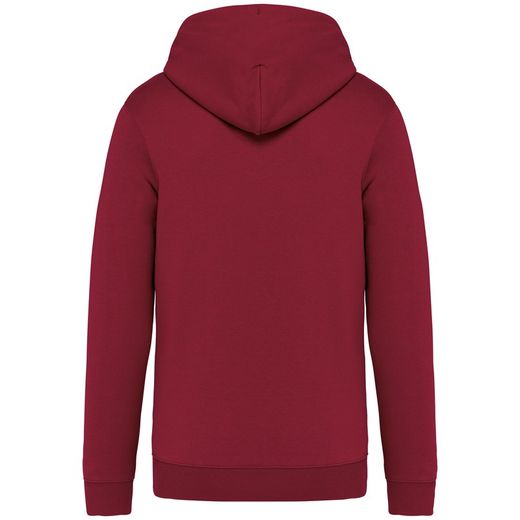 Felpa unisex con zip e cappuccio ecosostenibile