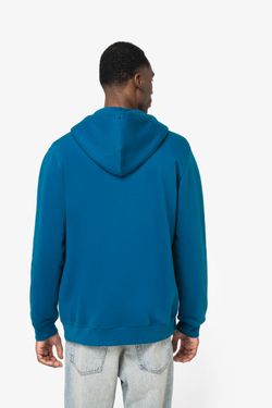 Umweltfreundliches Unisex Kapuzensweatshirt mit Reißverschluss