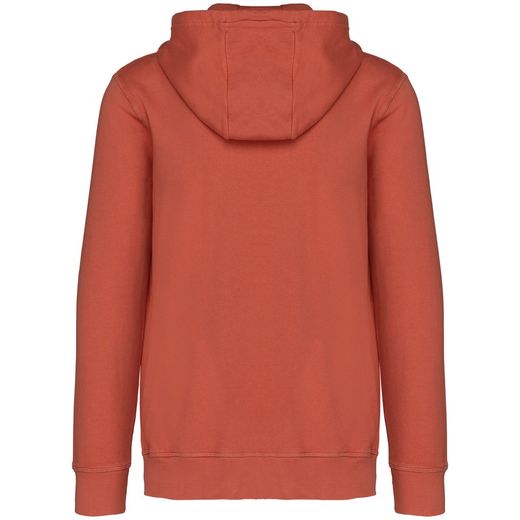 Umweltfreundliches Unisex-Kapuzensweatshirt aus French Terry mit Reißverschluss
