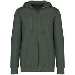 Umweltfreundliches Unisex-Kapuzensweatshirt aus French Terry mit Reißverschluss