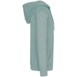 Umweltfreundliches Unisex-Kapuzensweatshirt aus French Terry mit Reißverschluss