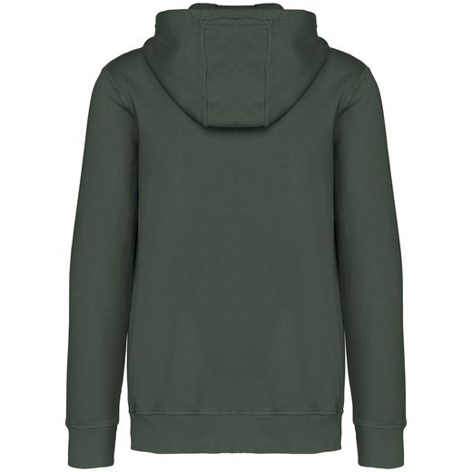 Umweltfreundliches Unisex-Kapuzensweatshirt aus French Terry mit Reißverschluss