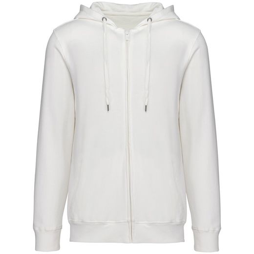Umweltfreundliches Unisex-Kapuzensweatshirt aus French Terry mit Reißverschluss