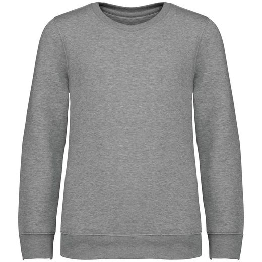 Eco-friendly Kids' round neck sweatshirt
