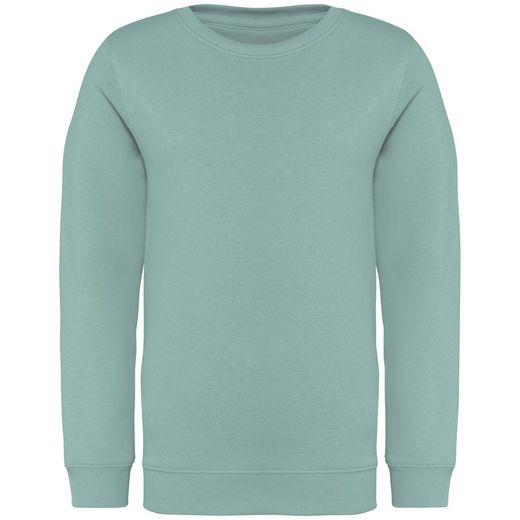 Eco-friendly Kids' round neck sweatshirt