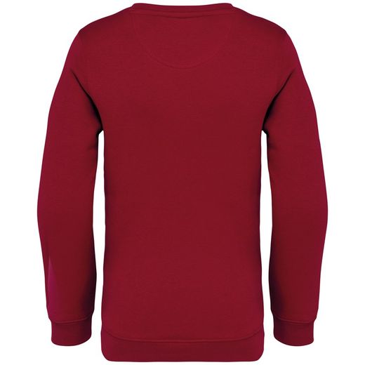 Eco-friendly Kids' round neck sweatshirt