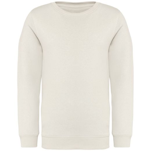 Eco-friendly Kids' round neck sweatshirt