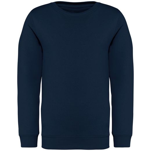 Eco-friendly Kids' round neck sweatshirt