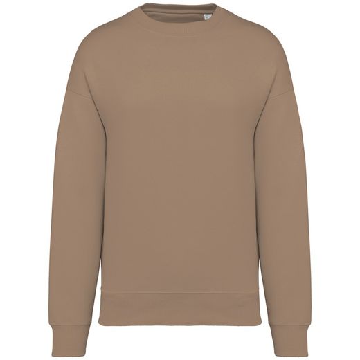 Umweltfreundliches Oversize Unisex-Sweatshirt mit Rundhalsausschnitt