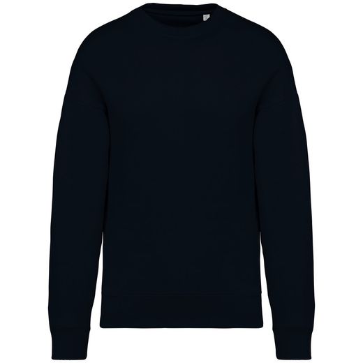 Umweltfreundliches Oversize Unisex-Sweatshirt mit Rundhalsausschnitt