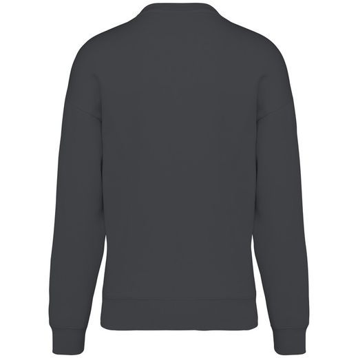 Umweltfreundliches Oversize Unisex-Sweatshirt mit Rundhalsausschnitt