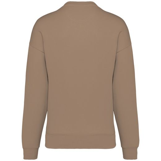 Umweltfreundliches Oversize Unisex-Sweatshirt mit Rundhalsausschnitt