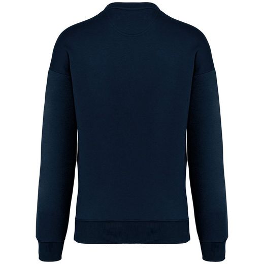 Umweltfreundliches Oversize Unisex-Sweatshirt mit Rundhalsausschnitt