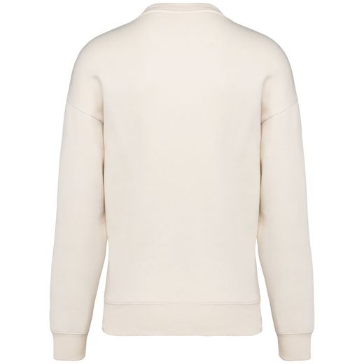 Umweltfreundliches Oversize Unisex-Sweatshirt mit Rundhalsausschnitt