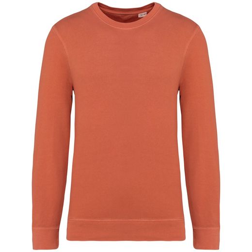 Umweltfreundliches Unisex Sweatshirt mit Rundhalsausschnitt aus French Terry